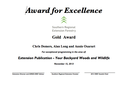 Forestry & Natural Resource Awards Highlight Creativity and Innovation of Southern Extension Specialists