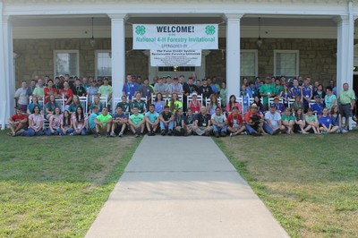 2015 4-H National Forestry Invitational Group Photo