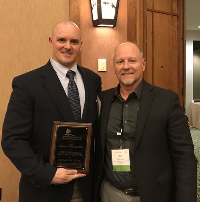 Dave & Bill with SESAF Award